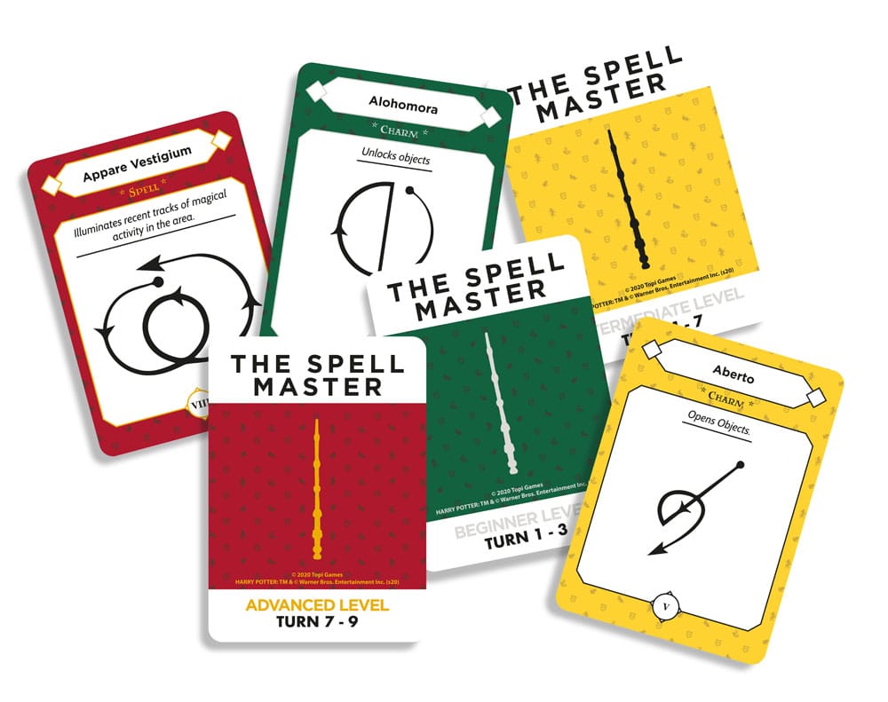 Harry Potter Brettspiel The Spell Master *Englische Version* - Versand: 5-7 Tage nach Bestellung