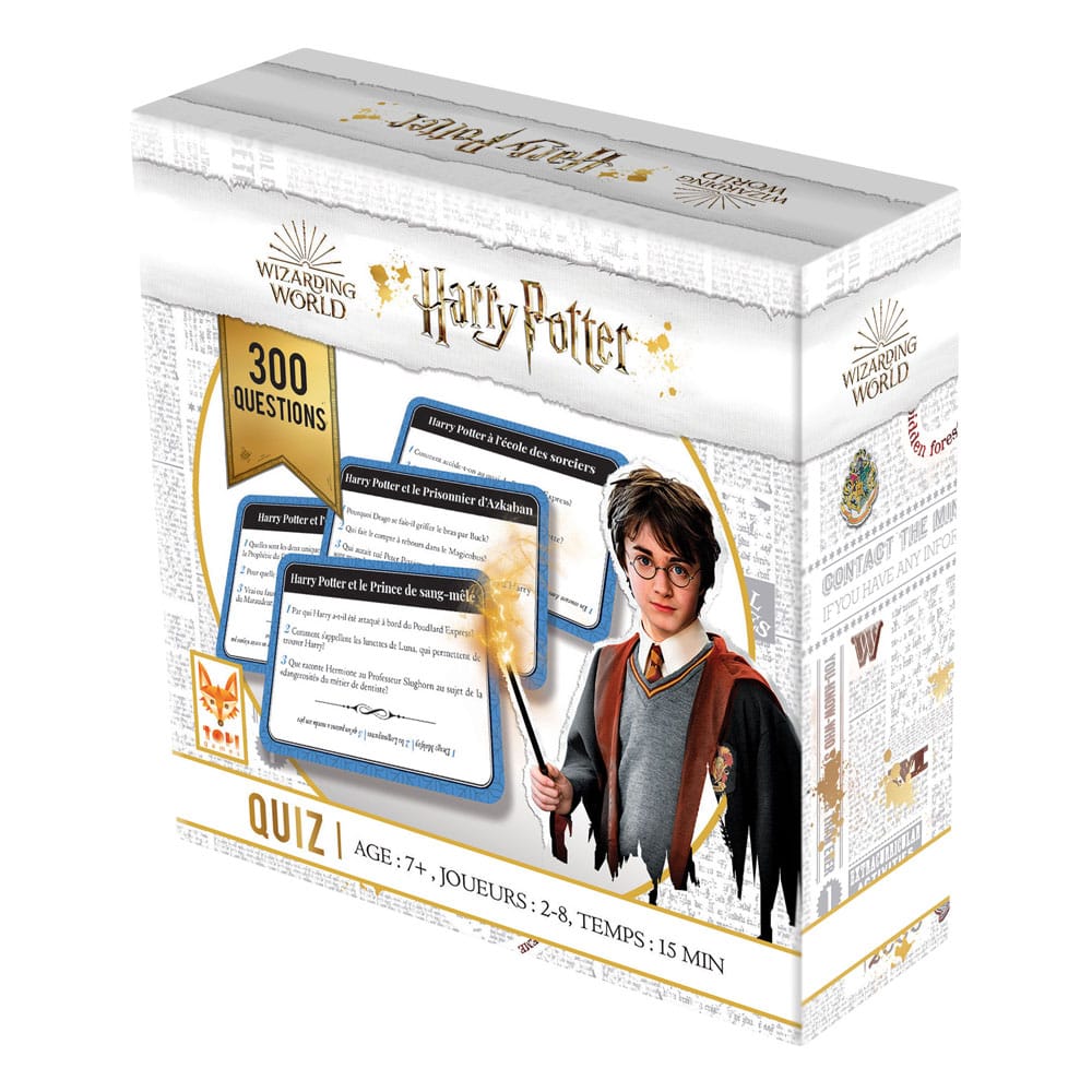 Harry Potter Kartenspiel Quiz 300 Questions *Französische Version* - Preorder - ETA: 16.12.2025