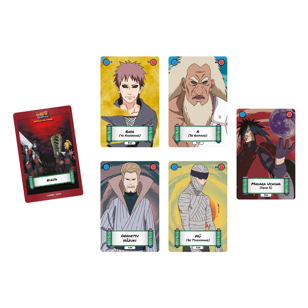 Naruto Kartenspiel Kage Battle *Spanische Version* - Versand: 5-7 Tage nach Bestellung