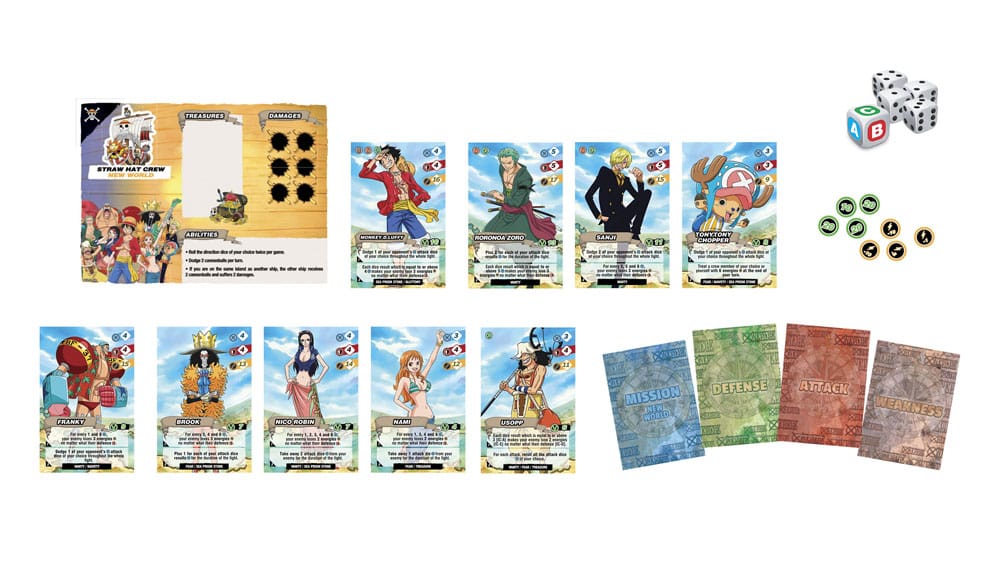 One Piece Brettspiel Adventure Island *Englische Version* - Versand: 5-7 Tage nach Bestellung