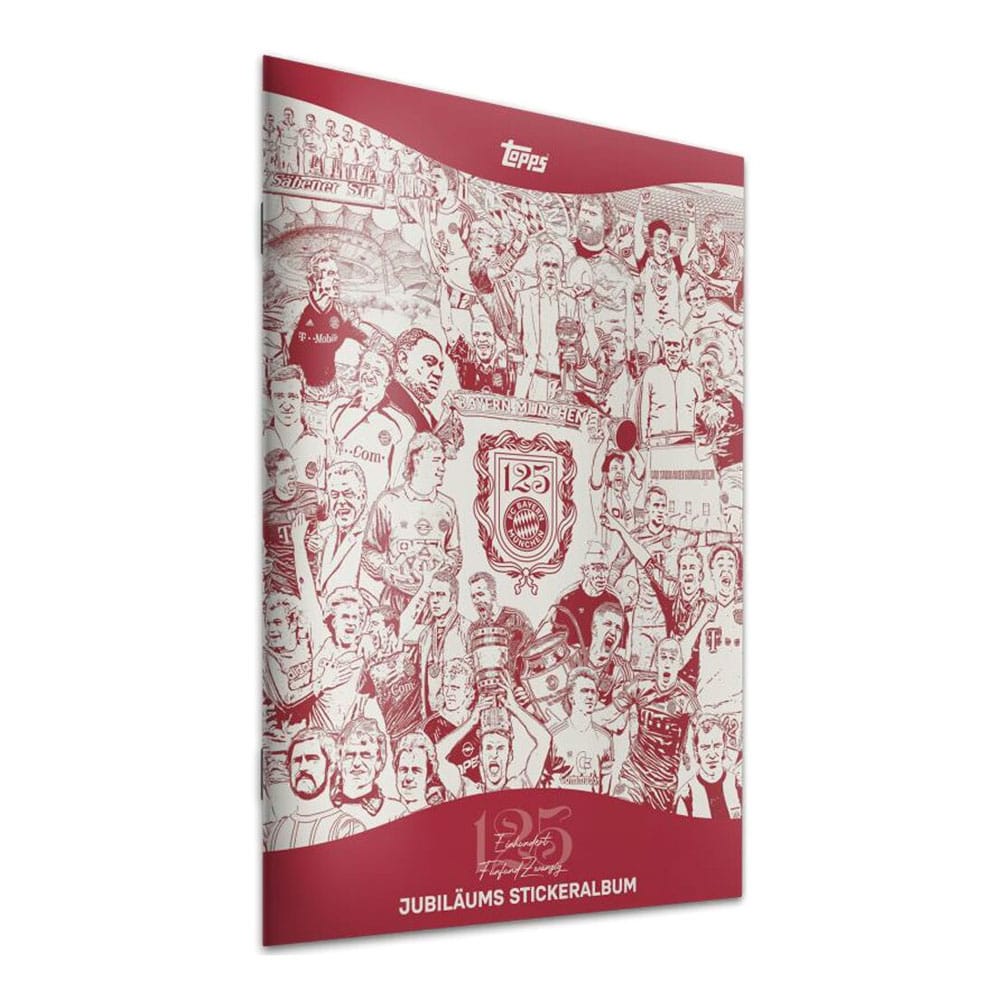 125 Jahre FC Bayern München Sticker Sammelalbum *Deutsche Version* - Versand: 7 Tage nach Bestellung