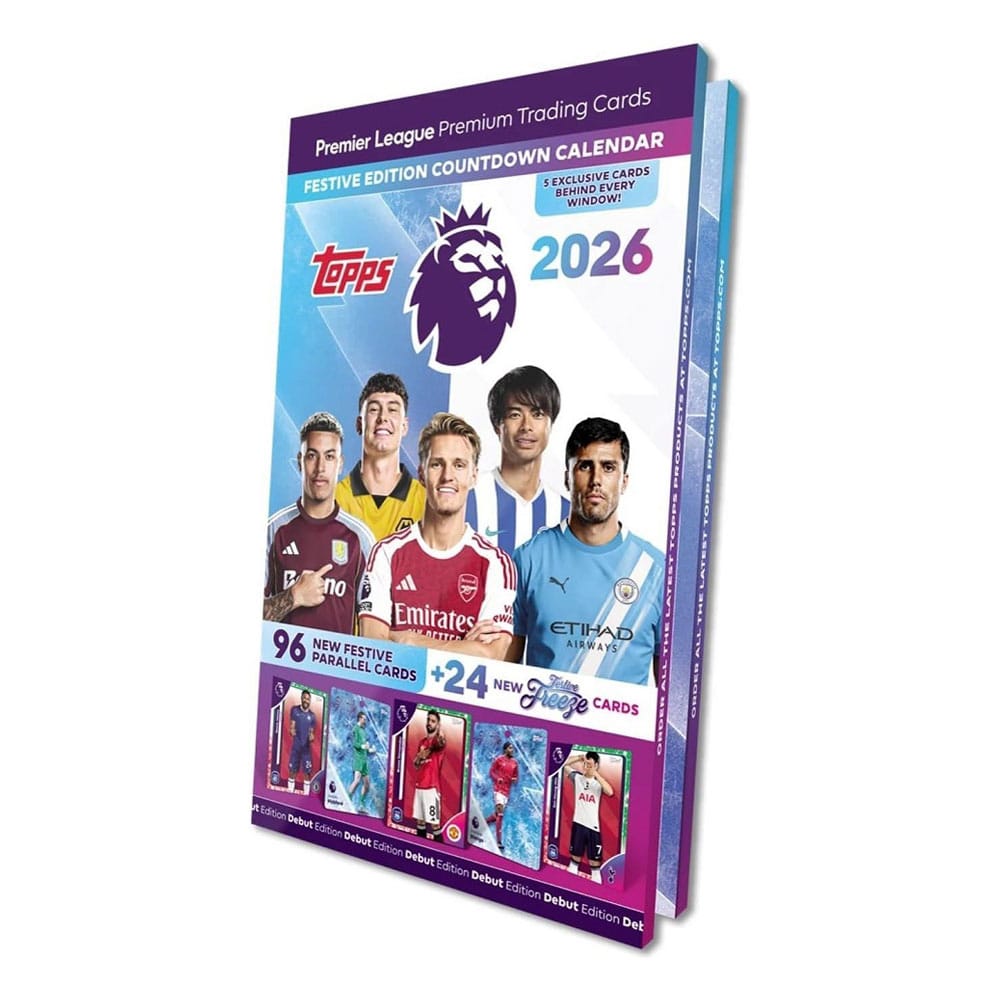 Premier League Trading Cards 2026 Countdown-Kalender - Preorder - ETA: 09.10.2026