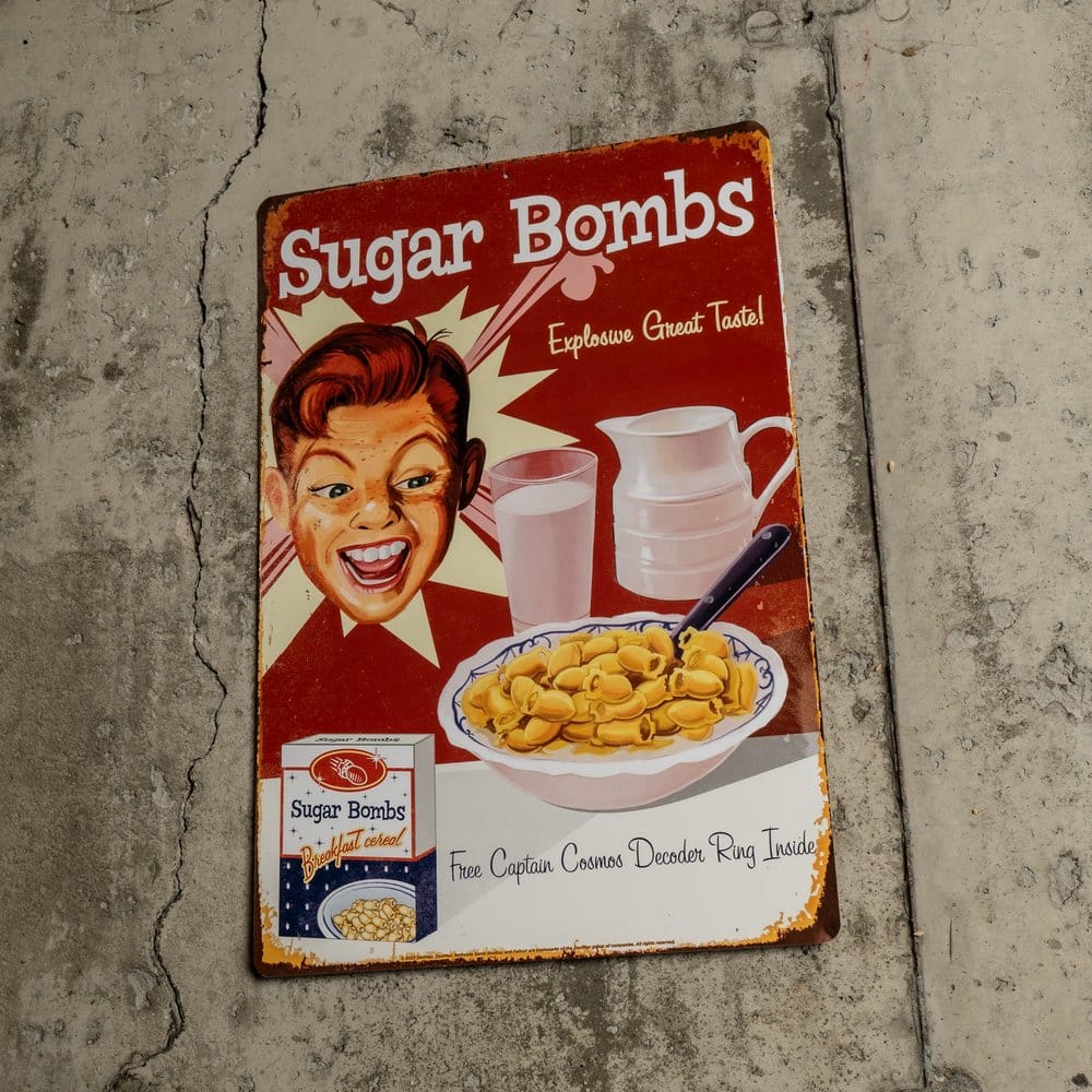 Fallout Metallschild Sugar Bombs - Preorder - ETA: 28.08.2026