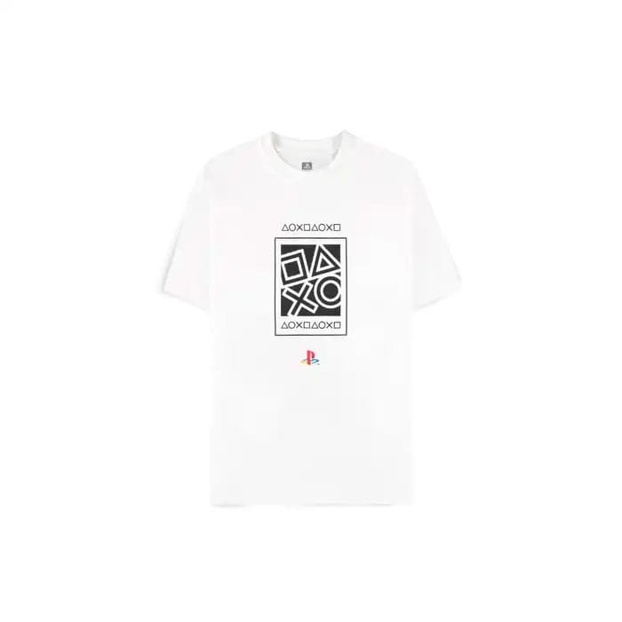 PlayStation T-Shirt Icons  Größe M - Versand: 5-7 Tage nach Bestellung