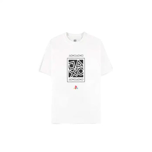 PlayStation T-Shirt Icons  Größe M - Versand: 5-7 Tage nach Bestellung