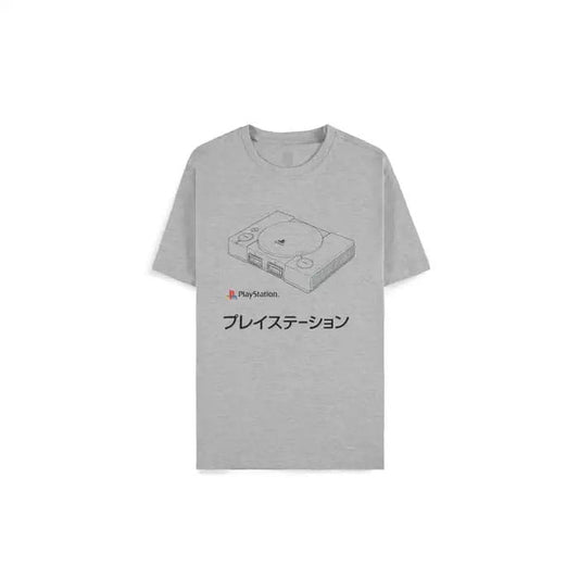 PlayStation T-Shirt O.G Console Gray Größe M - Versand: 5-7 Tage nach Bestellung