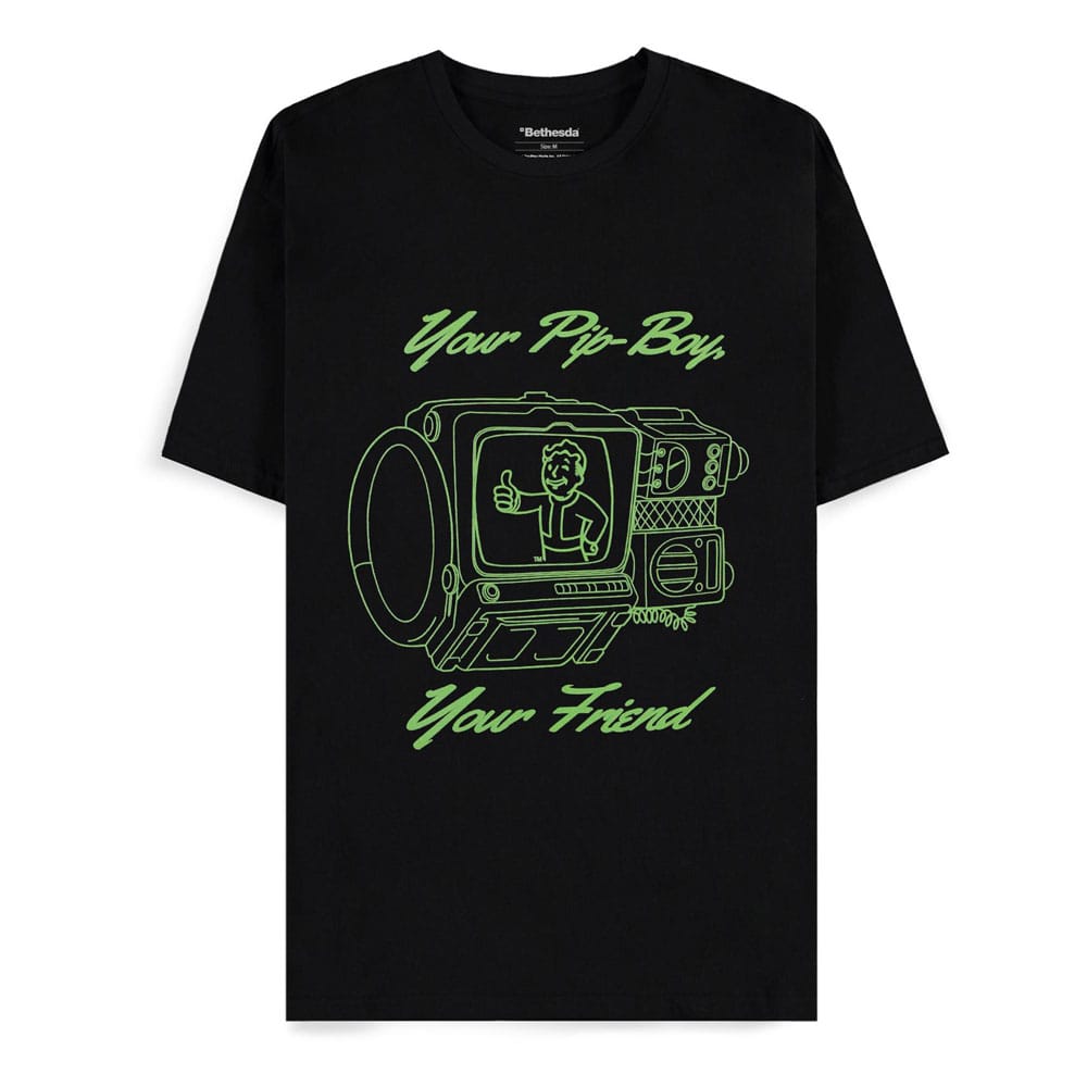 Fallout T-Shirt Your Pip-boy Your Friend Men's Größe M - Versand: 5-7 Tage nach Bestellung