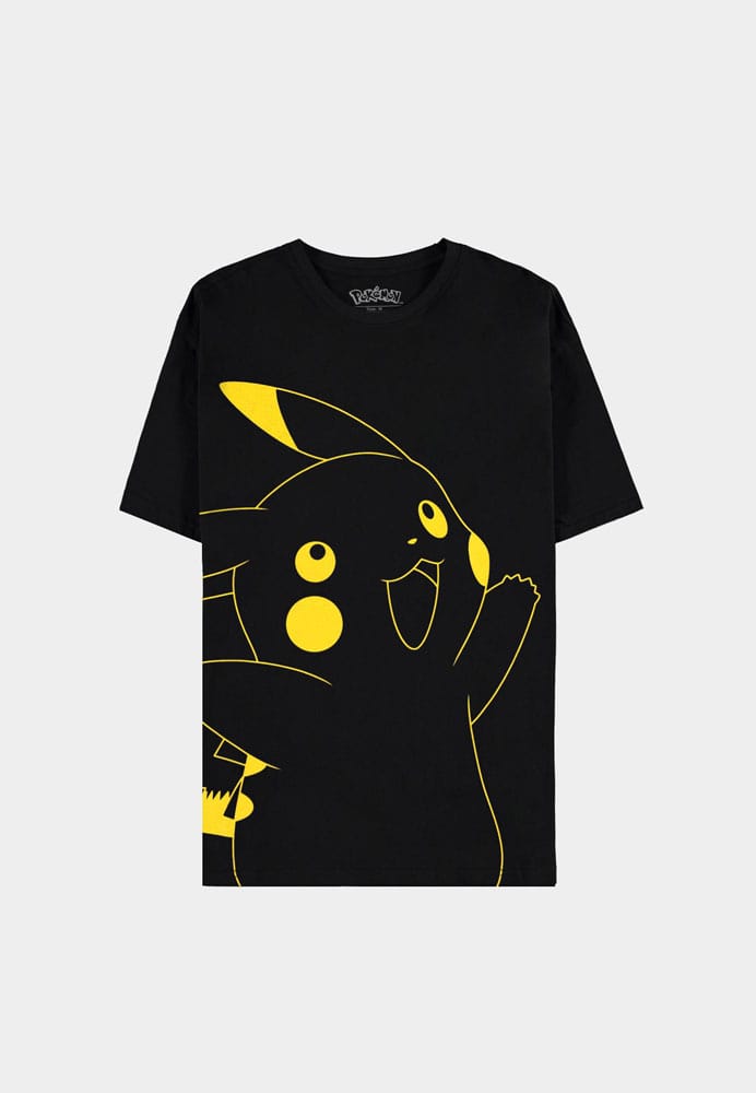 Pokemon T-Shirt Pikachu Outline Größe L - Versand: 5-7 Tage nach Bestellung