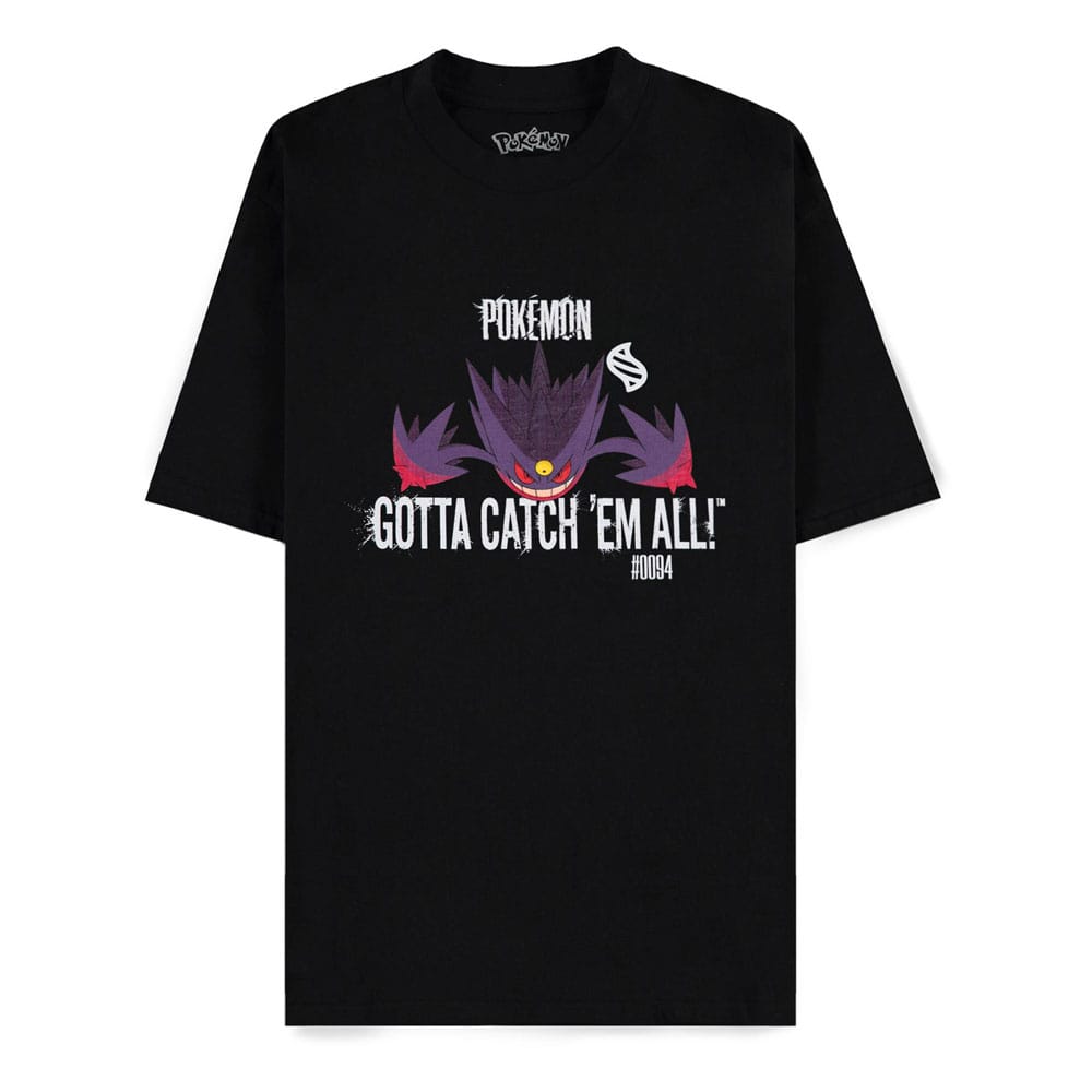 Pokémon Mega Evolutions T-Shirt Mega Gengar Größe M - Preorder - ETA: 18.10.2026