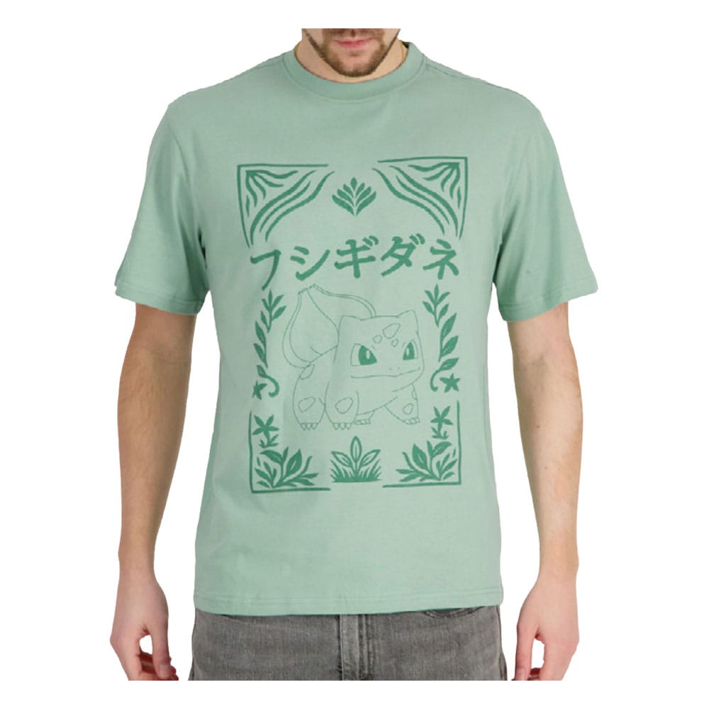 Pokémon T-Shirt Bisasam Größe XL - Versand: 7 Tage nach Bestellung