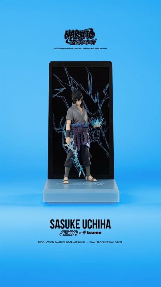 Naruto Neon Figur 1/9 Sasuke Uchiha 25 cm - Versand: 7 Tage nach Bestellung