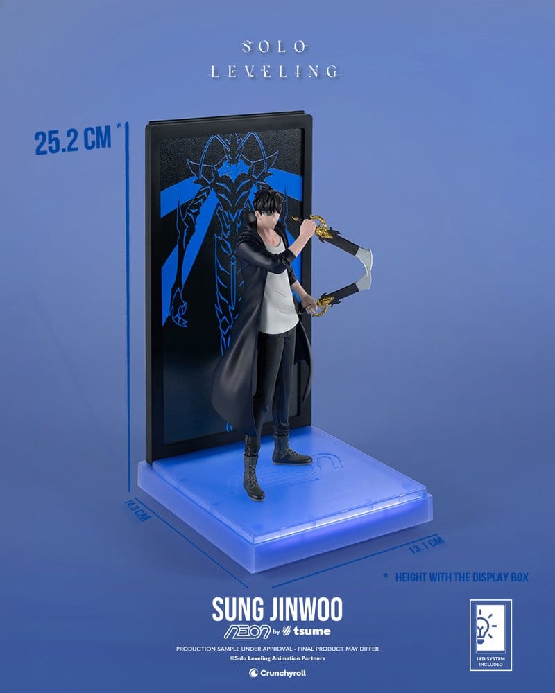 Solo Leveling Neon Figur 1/9 Sung Jinwoo 20 cm - Preorder - ETA: 25.12.2026