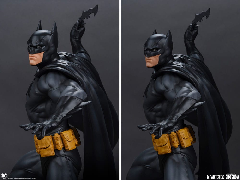 DC Comics Maquette 1/6 Batman (Black and Gray Edition) 50 cm - Versand: 5-7 Tage nach Bestellung