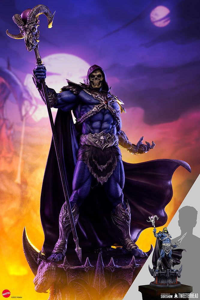 Masters of the Universe Legends Statue 1/5 Skeletor 63 cm - Versand: 5-7 Tage nach Bestellung