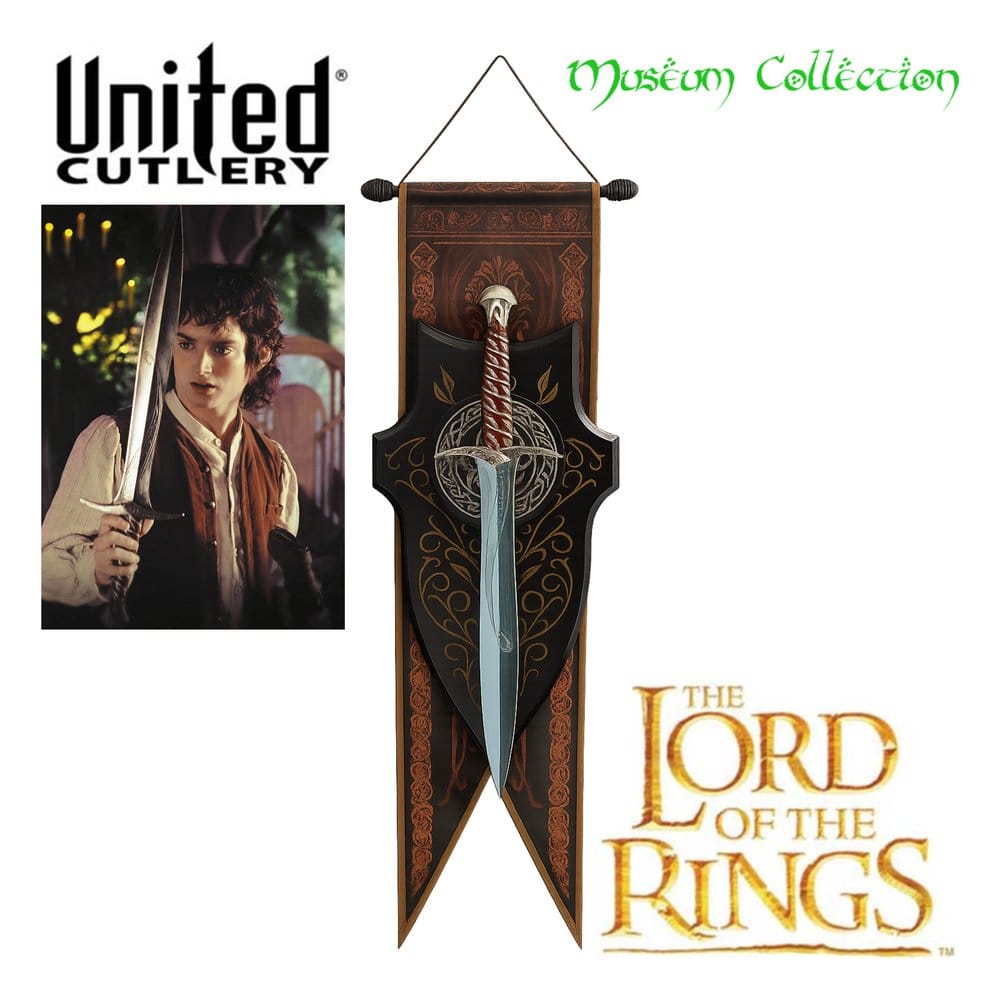 Herr der Ringe Museum Collection Replik Stich Schwert (Blaue Klinge) - Preorder - ETA: 25.01.2027