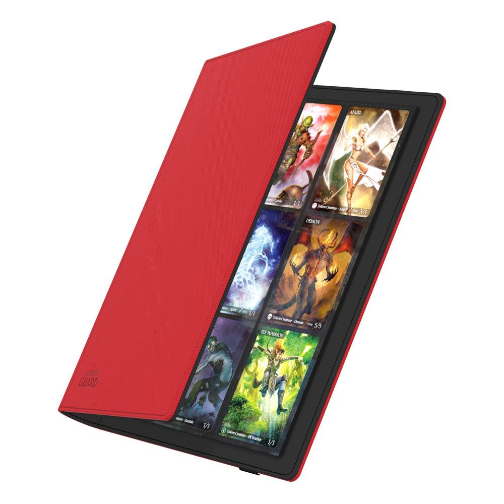 Ultimate Guard Flexxfolio 360 - 18-Pocket XenoSkin Rot - Versand: 5-7 Tage nach Bestellung