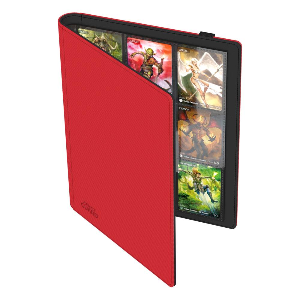 Ultimate Guard Flexxfolio 360 - 18-Pocket XenoSkin Rot - Versand: 5-7 Tage nach Bestellung