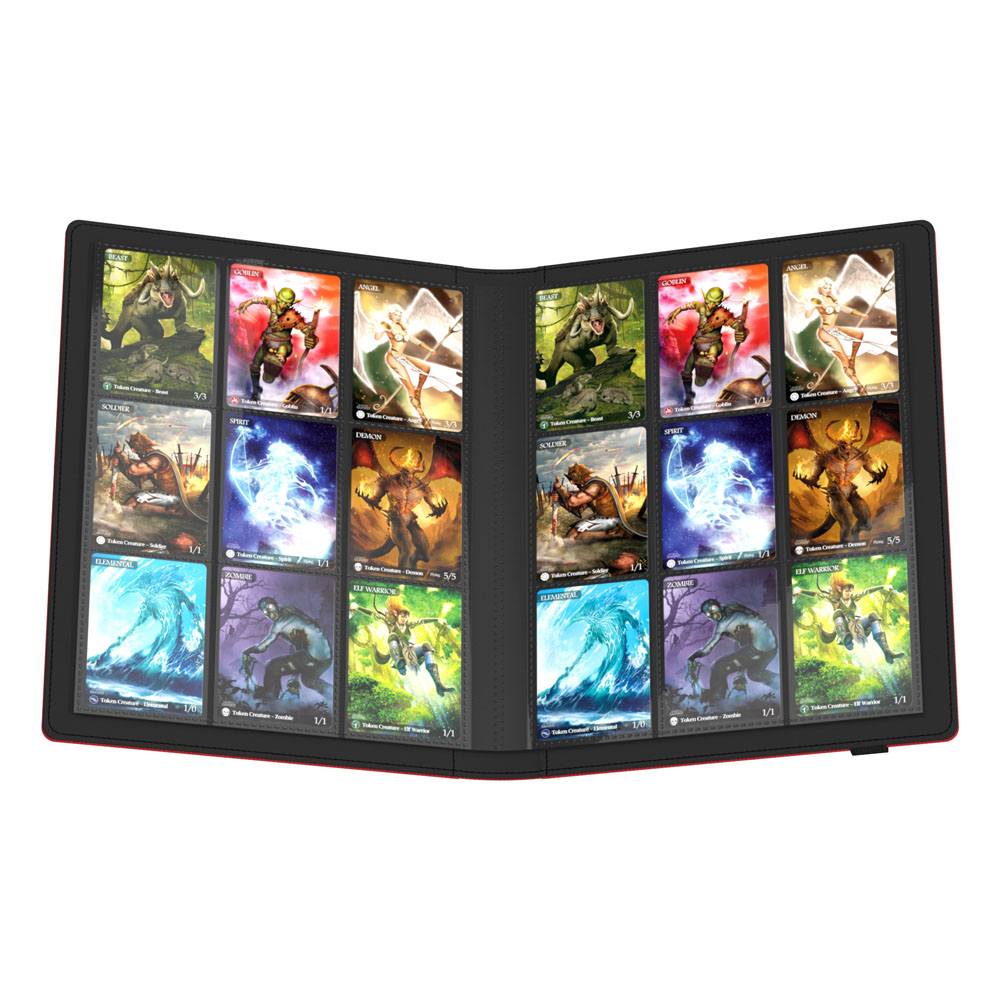 Ultimate Guard Flexxfolio 360 - 18-Pocket XenoSkin Rot - Versand: 5-7 Tage nach Bestellung