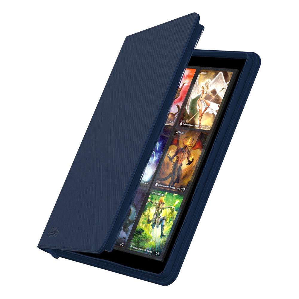 Ultimate Guard Zipfolio 360 - 18-Pocket XenoSkin Blau - Versand: 5-7 Tage nach Bestellung