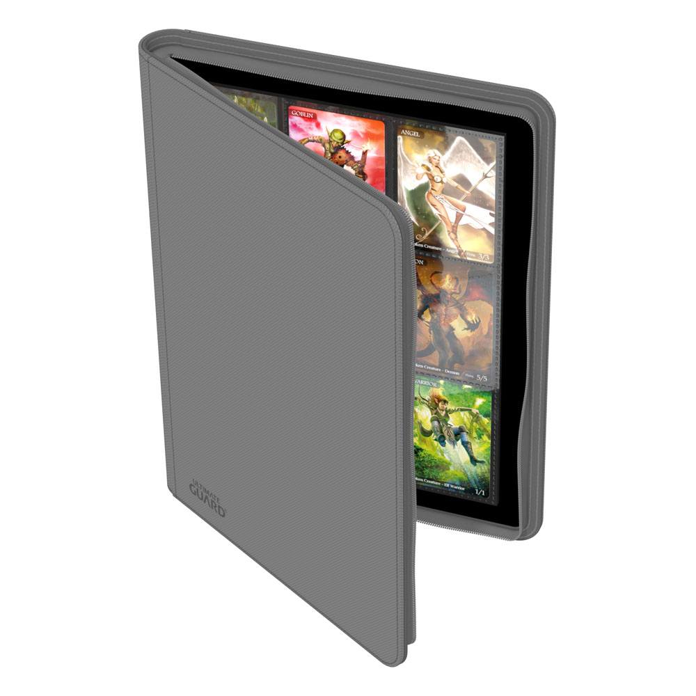 Ultimate Guard Zipfolio 360 - 18-Pocket XenoSkin Grau - Versand: 5-7 Tage nach Bestellung