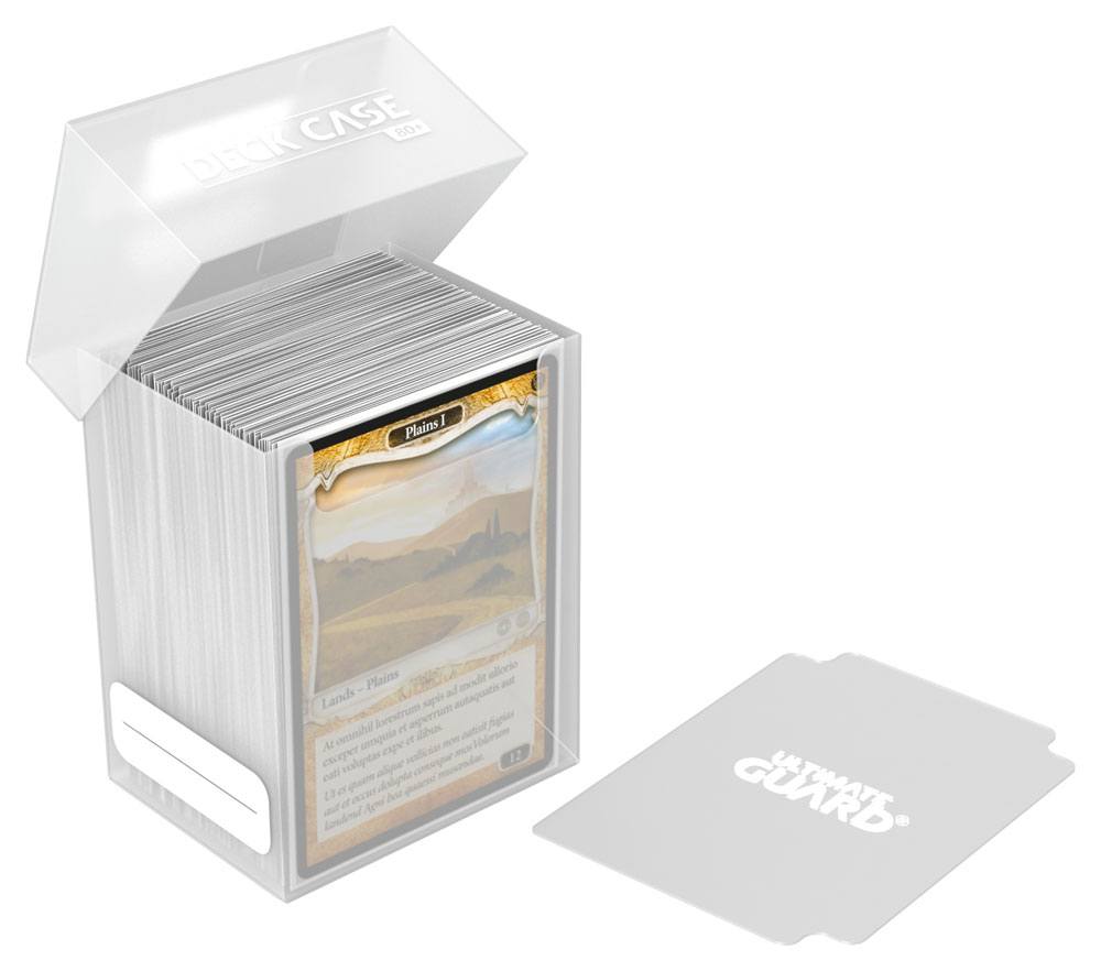 Ultimate Guard Deck Case 80+ Standardgröße Transparent - Versand: 5-7 Tage nach Bestellung