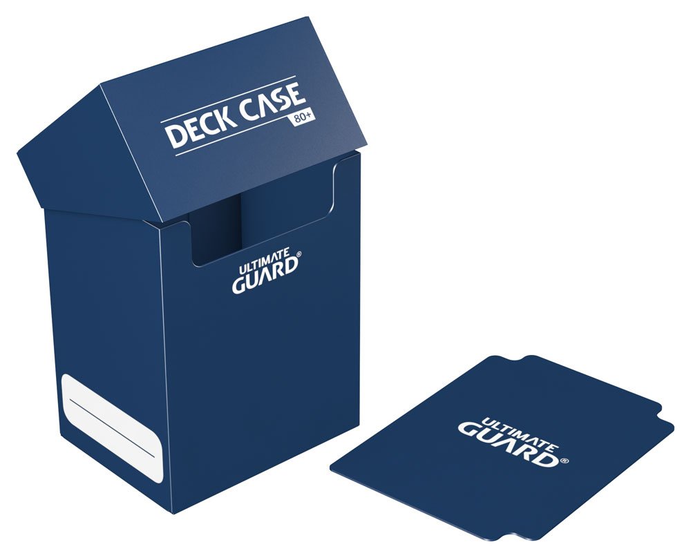 Ultimate Guard Deck Case 80+ Standardgröße Blau - Versand: 5-7 Tage nach Bestellung