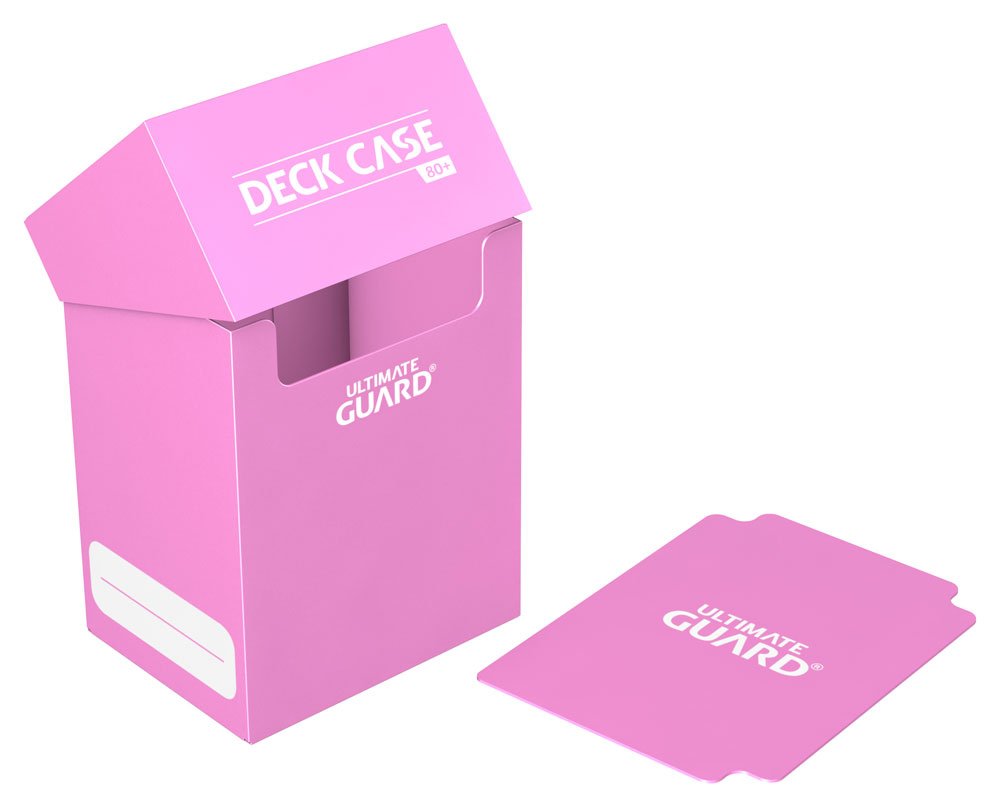 Ultimate Guard Deck Case 80+ Standardgröße Pink - Versand: 5-7 Tage nach Bestellung