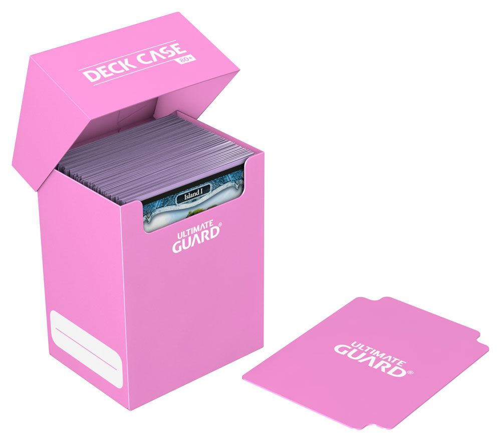 Ultimate Guard Deck Case 80+ Standardgröße Pink - Versand: 5-7 Tage nach Bestellung