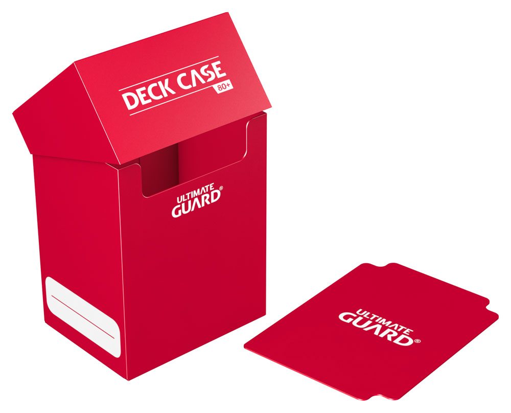 Ultimate Guard Deck Case 80+ Standardgröße Rot - Versand: 5-7 Tage nach Bestellung