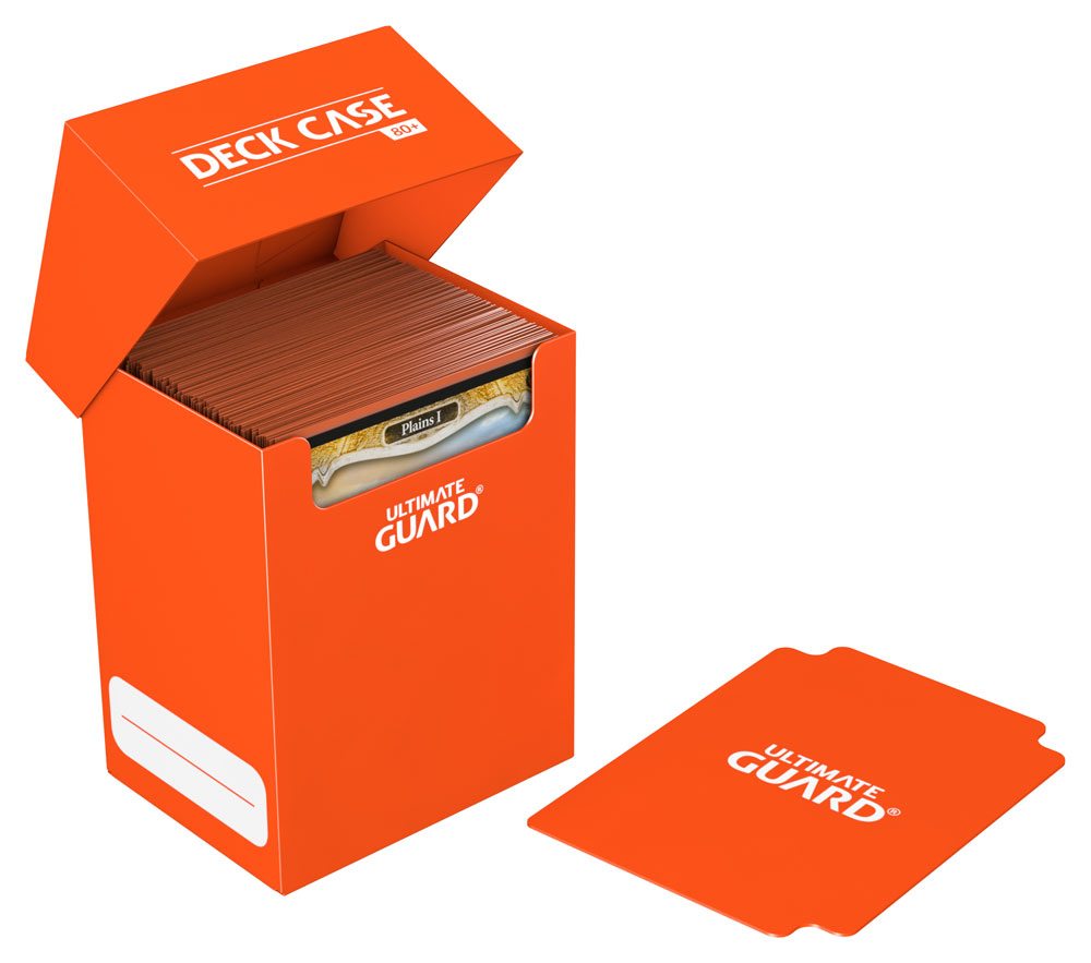 Ultimate Guard Deck Case 80+ Standardgröße Orange - Versand: 5-7 Tage nach Bestellung