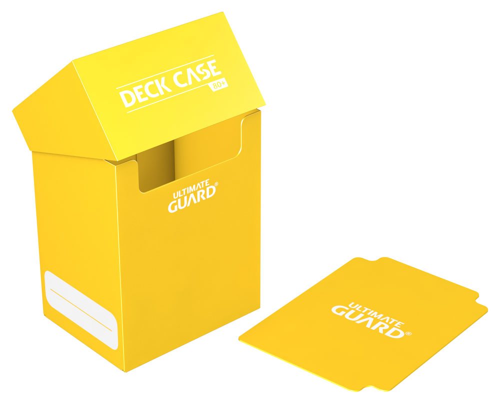 Ultimate Guard Deck Case 80+ Standardgröße Gelb - Versand: 5-7 Tage nach Bestellung