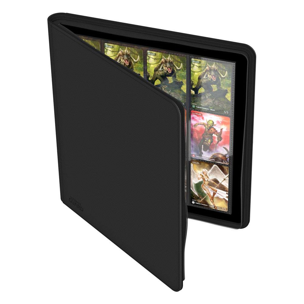 Ultimate Guard Zipfolio 480 - 24-Pocket XenoSkin (Quadrow) - Schwarz - Versand: 5-7 Tage nach Bestellung
