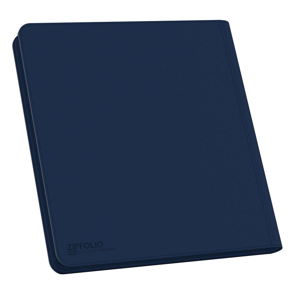 Ultimate Guard Zipfolio 480 - 24-Pocket XenoSkin (Quadrow) - Blau - Preorder - ETA: 11.12.2025