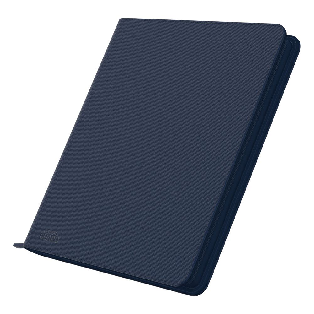 Ultimate Guard Zipfolio 480 - 24-Pocket XenoSkin (Quadrow) - Blau - Preorder - ETA: 11.12.2025