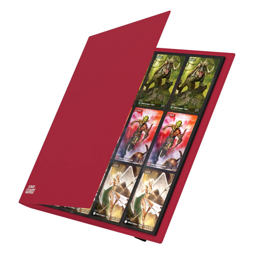 Ultimate Guard Flexxfolio 480 - 24-Pocket (Quadrow) - Rot - Versand: 5-7 Tage nach Bestellung