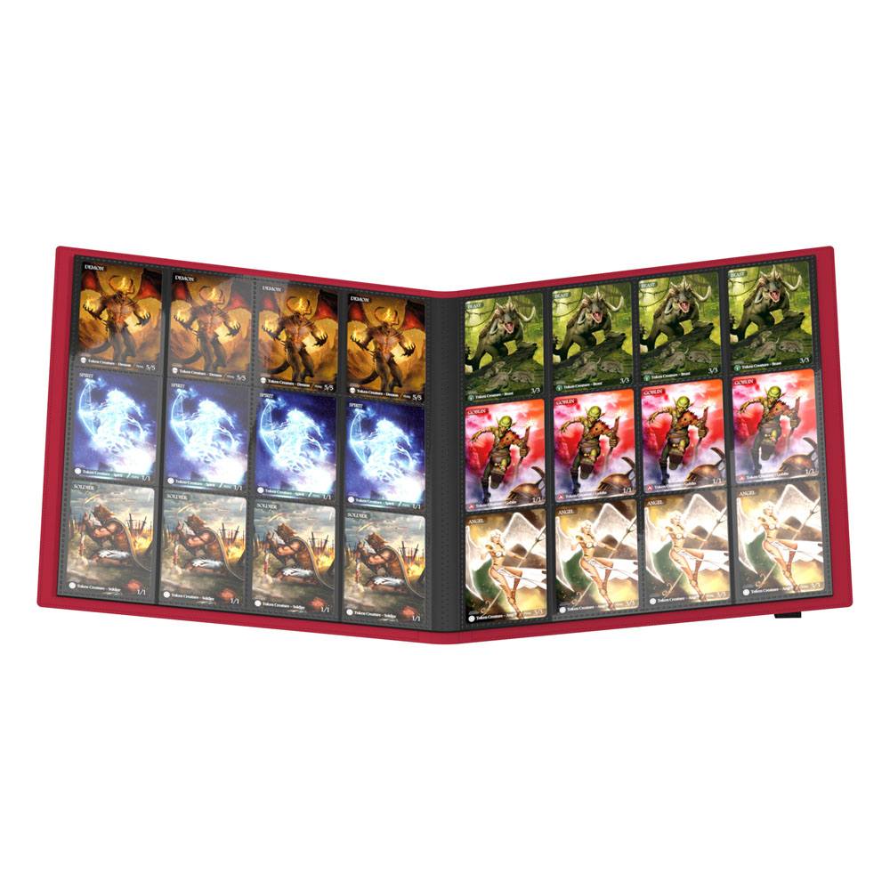 Ultimate Guard Flexxfolio 480 - 24-Pocket (Quadrow) - Rot - Versand: 5-7 Tage nach Bestellung