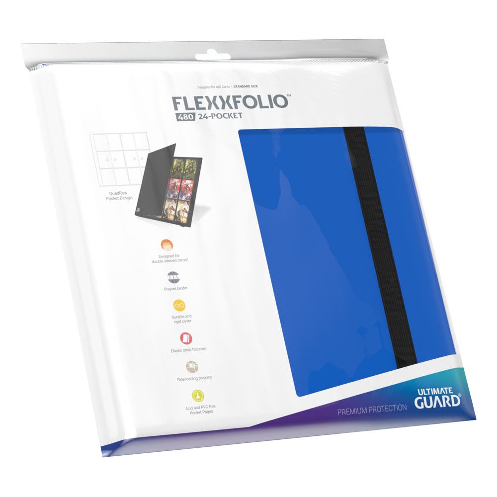 Ultimate Guard Flexxfolio 480 - 24-Pocket (Quadrow) - Blau - Preorder - ETA: 05.10.2025