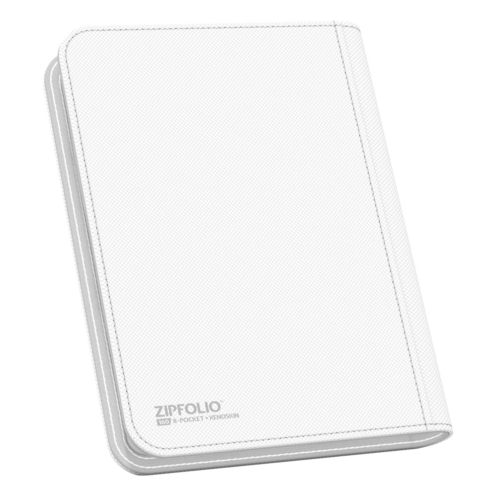 Ultimate Guard Zipfolio 160 - 8-Pocket XenoSkin Weiß - Preorder - ETA: 22.09.2025