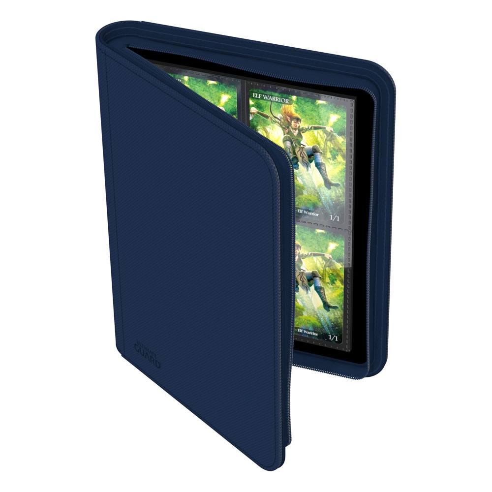 Ultimate Guard Zipfolio 160 - 8-Pocket XenoSkin Blau - Versand: 5-7 Tage nach Bestellung