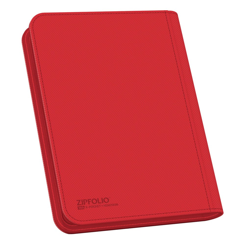 Ultimate Guard Zipfolio 160 - 8-Pocket XenoSkin Rot - Preorder - ETA: 19.03.2026