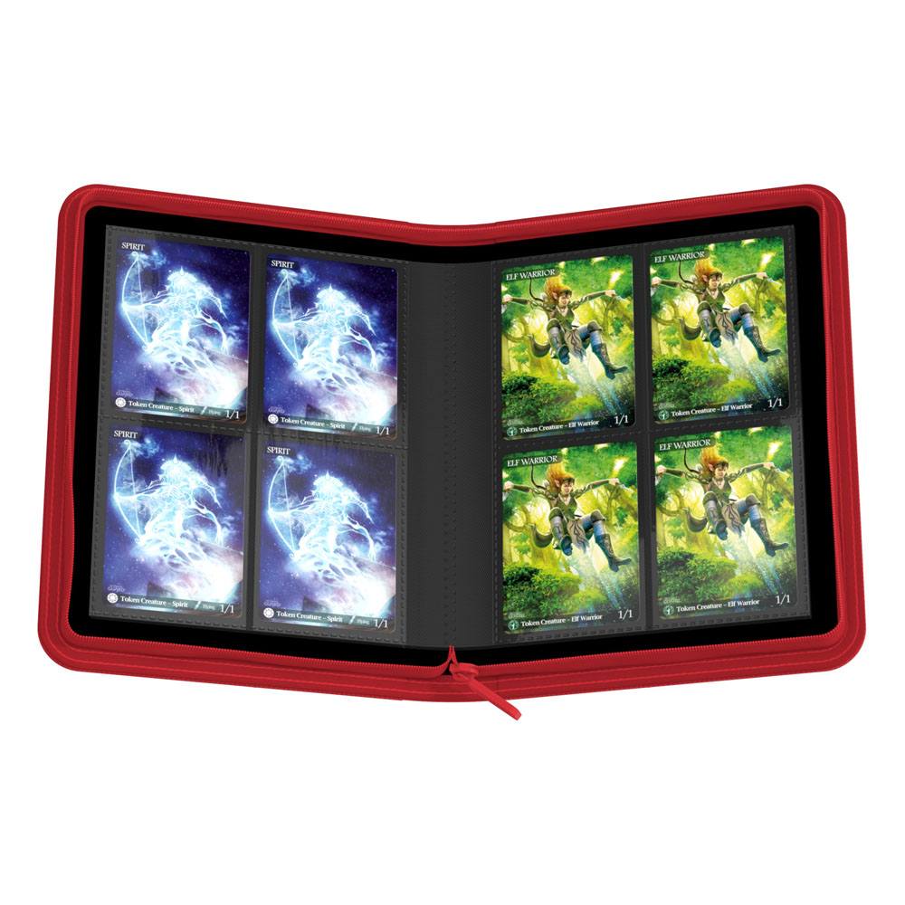 Ultimate Guard Zipfolio 160 - 8-Pocket XenoSkin Rot - Preorder - ETA: 19.03.2026