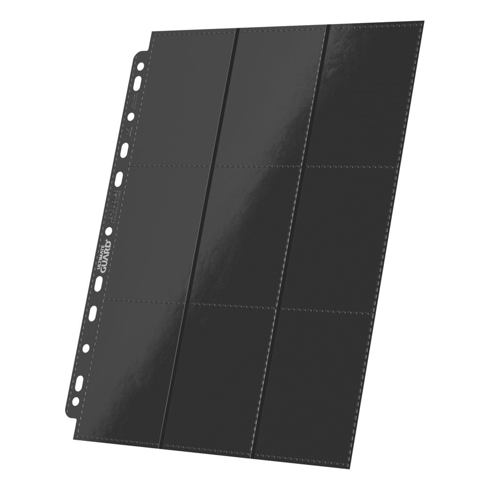 Ultimate Guard 18-Pocket Pages Side-Loading Schwarz (10) - Versand: 5-7 Tage nach Bestellung
