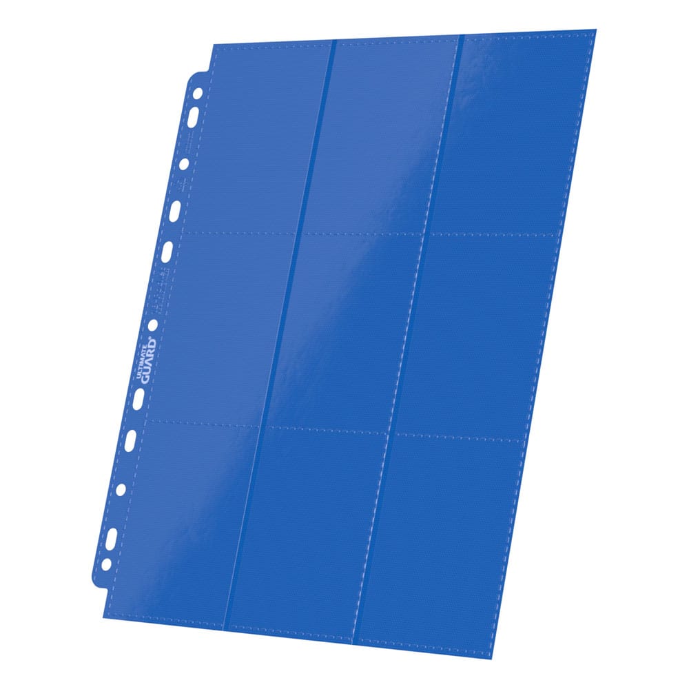 Ultimate Guard 18-Pocket Pages Side-Loading Blau (10) - Versand: 5-7 Tage nach Bestellung