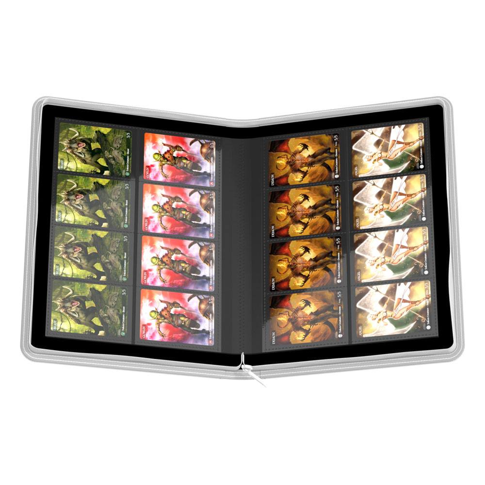 Ultimate Guard Zipfolio 320 - 16-Pocket XenoSkin Weiß - Versand: 5-7 Tage nach Bestellung