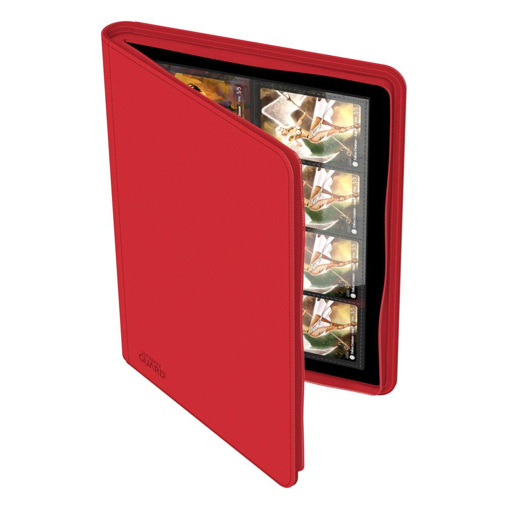 Ultimate Guard Zipfolio 320 - 16-Pocket XenoSkin Rot - Versand: 5-7 Tage nach Bestellung