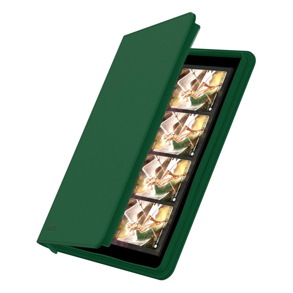 Ultimate Guard Zipfolio 320 - 16-Pocket XenoSkin Grün - Versand: 5-7 Tage nach Bestellung