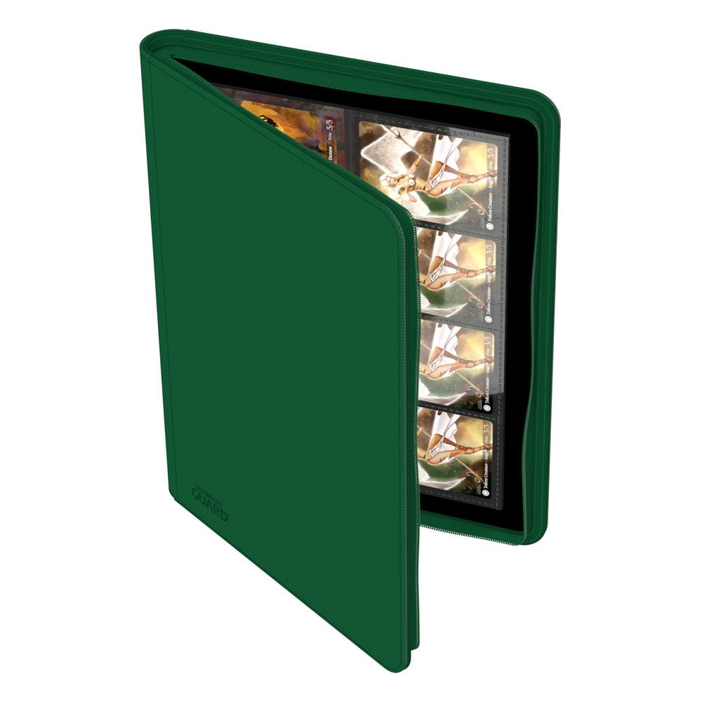Ultimate Guard Zipfolio 320 - 16-Pocket XenoSkin Grün - Versand: 5-7 Tage nach Bestellung