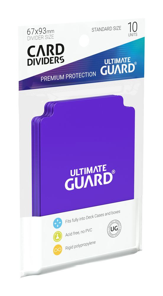 Ultimate Guard Kartentrenner Standardgröße Violett (10) - Versand: 5-7 Tage nach Bestellung