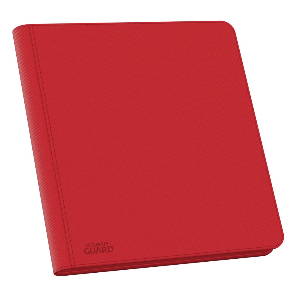 Ultimate Guard Zipfolio 480 - 24-Pocket XenoSkin (Quadrow) - Rot - Versand: 5-7 Tage nach Bestellung