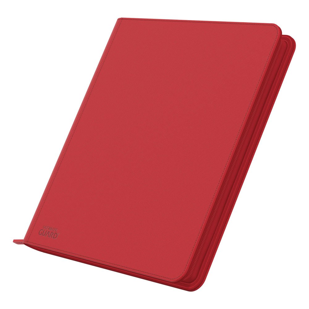 Ultimate Guard Zipfolio 480 - 24-Pocket XenoSkin (Quadrow) - Rot - Versand: 5-7 Tage nach Bestellung